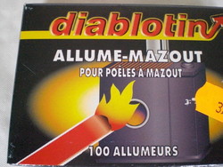 Allume - Mazout pour poles  mazout - DIABLOTIN