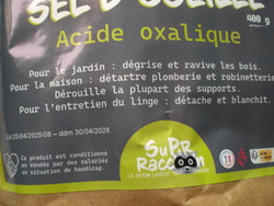 Sel d'Oseille ou Acide Oxalique
