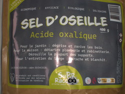 Sel d'Oseille ou Acide Oxalique