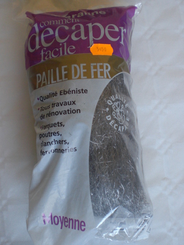 PAILLE DE FER POUR GROS DECAPAGE EN BOULLE - Comptoir d'Art