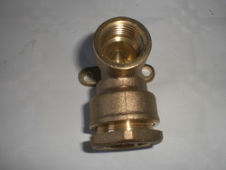 Applique laiton PE pour robinet jardin