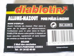 Allume - Mazout pour poles  mazout - DIABLOTIN