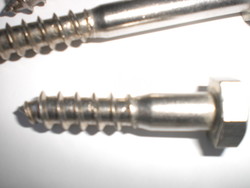 Tirefonds INOX A2 - diamètre 8 mm
