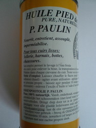 Huile pied de boeuf