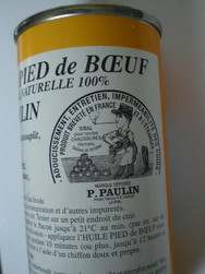Huile pied de boeuf