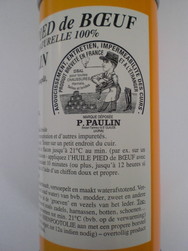 Huile pied de boeuf