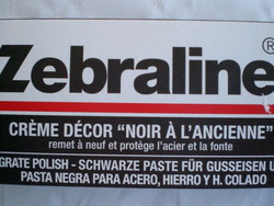 Tube de z�braline (noire)