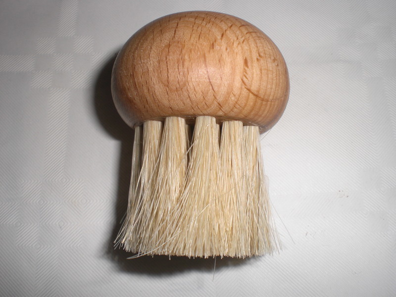 Brosse à Champignons en Bois