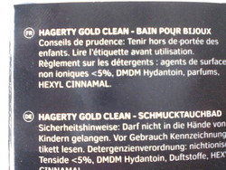 Bain pour bijoux OR